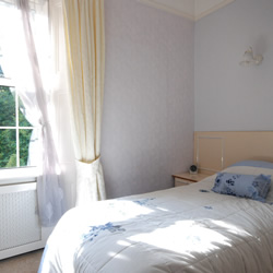Light and airy bedrooms at Waungron Care Home